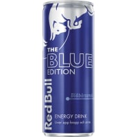 Blue Edition Blåbärs Energidryck Burk