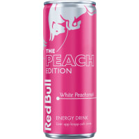 Peach Edition Energidryck Burk