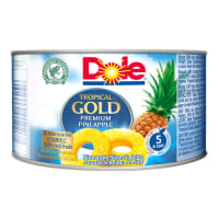 Dole Tropical Gold Pineapple Slices In Juice