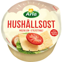 Hushållsost 17%