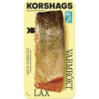 Varmrökt Lax Dubbel i Bit