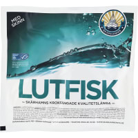 Lutfisk med Skinn