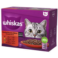 Klassisk 1+ i Sås Kattmat 12-pack