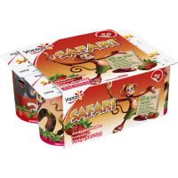 Yoplait Safari Hallon Jordgubb Yoghurt