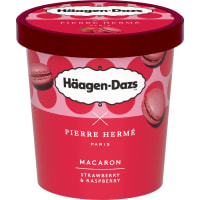 Macaron Strawb Raspberry Macron Glass