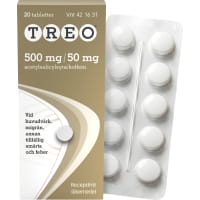 Treo 500mg/50mg Tabletter