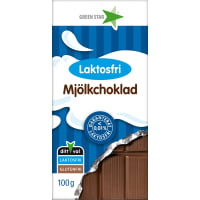 Green Star Mjölkchoklad Laktosfri