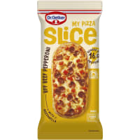 Beef Salami Pizza Slice Fryst