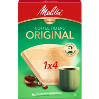 Kaffefilter 1x4 Oblekt Original