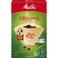 Melitta Kaffefilter 100 Oblekt Original
