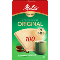 Kaffefilter 100 Oblekt Original