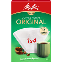 Kaffefilter 1x4 Vit Original