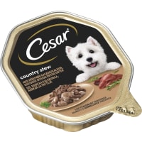 Cesar Country Stew Oxe/kalkon Hundmat