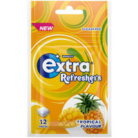 Tropical Extra Refresher's Sugarfree Gum