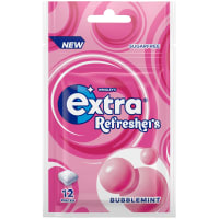 Bubblemint Extra Refresher's Sugarfree Gum