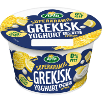 Arla Grekisk Yoghurt Citron 0%