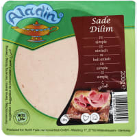 Aladin Sade Dilim Kalkon Mortadella Skivad