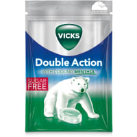 Vicks Double Action Sockerfri Halstablett