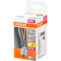 Osram Led Normallamp 40w E27 Dim Varm Vit