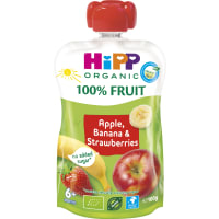 Hipp Apple Banana Strawberries Från 6 Månader