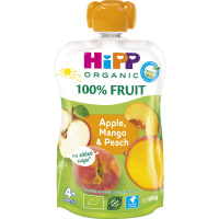 Hipp Apple Mango Peach Från 4 Månader