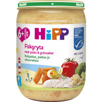 Fiskgryta Pasta Och Grönsaker Från 6 Månader
