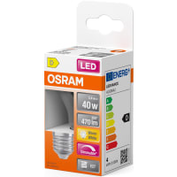 Led Klotlampa 470lm E27 40w Dimmable Warm White