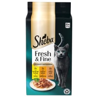 Mix Fågel Fresh & Fine Kattmat Sås 6-pack