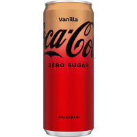 Coca-cola Zero Vanilla Zero Läsk Burk