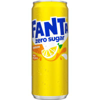 Fanta Zero Lemon Zero Läsk Burk