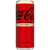 Coca-cola Zero Coca-cola Zero Koffeinfri Läsk Burk
