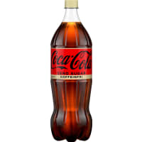 Coca-cola Zero Koffeinfri Zero Sugar Läsk Pet