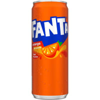Orange Fanta Läsk, Burk