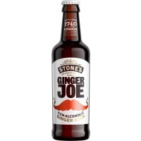 Ginger Joe Ginger Beer Alkfri Glas