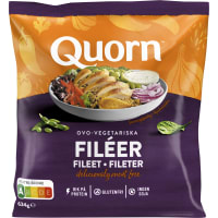 Quornfiléer Ovo-vegetariska Frysta