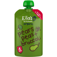 Ella's Kitchen Pears Peas Broccoli Puré Från 4 Månader