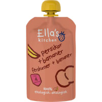 Persikor Banan Puré Från 4 Månader