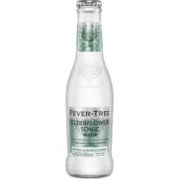 Fever Tree Elderflower Tonic Water Drinkmix Glas