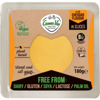 Slices Cheddar Flavour Vegansk