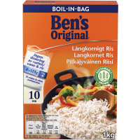 Långkornigt Ris Boil-in-bag 8x125g