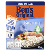 Basmatiris Boil-in-bag 4x125g