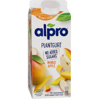 Alpro Plantgurt Mango/äpple Osötad