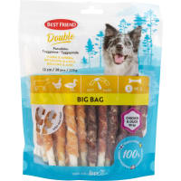 Tuggpinnar Kyckling & Anka Dubbel 12cm 28p