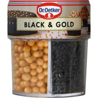 Black & Gold Strössel