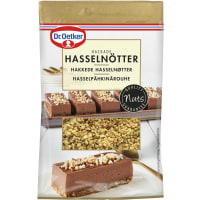 Hasselnötter Hackade