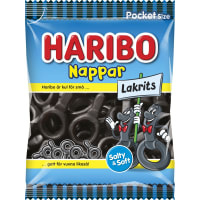 Haribo Nappar Liquorice