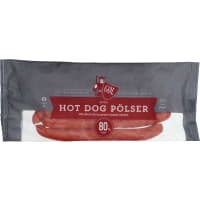 Gøl Hot Dog Pölser Röda