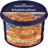 Fiskbullar i Hummersås