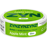 Zyn Apple Mint Slim Tobaksfritt Snus