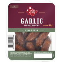 Garlic Salami Snacks